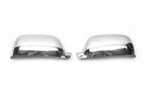Volkswagen Touareg 2002–2010 Spiegelabdeckungen 2003-2007 (2 Stk., Edelstahl) Carmos - Türkischer Edelstahl Foto 4
