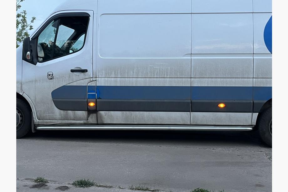Renault Master 2011-2023 Seitenschweller Premium (2 Stk., Edelstahl) 60 mm, langer Radstand Foto 8