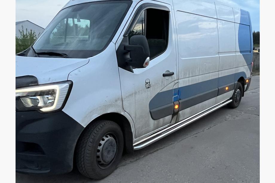 Renault Master 2011-2023 Seitenschweller Premium (2 Stk., Edelstahl) 60 mm, langer Radstand Foto 9