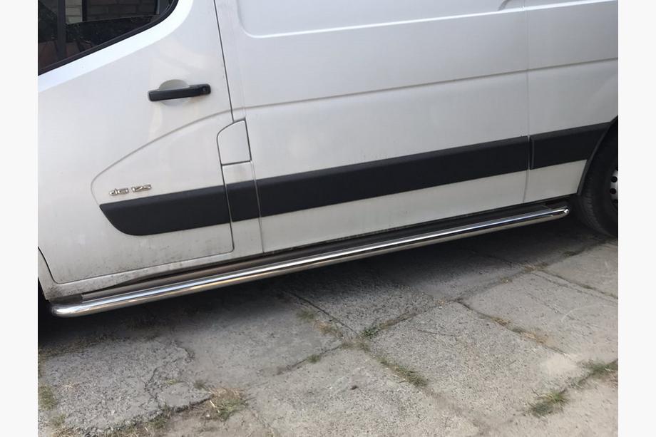 Renault Master 2011-2023 Seitenschweller Premium (2 Stk., Edelstahl) 60 mm, langer Radstand Foto 3