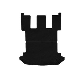 Kofferraummatte Textil Classic (Schwarz) Peugeot 807 2002-2014