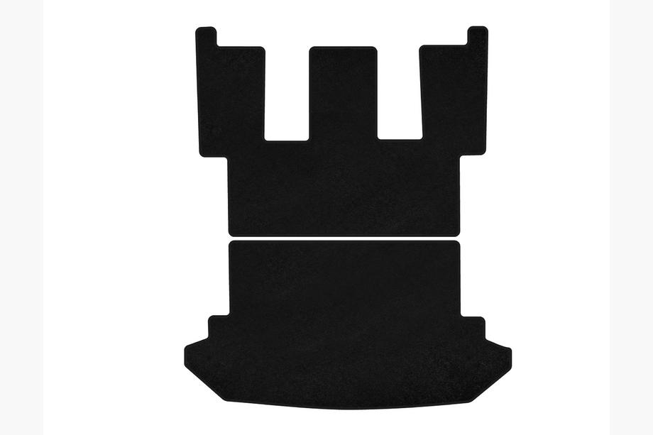 Peugeot 807 2002-2014 Kofferraummatte Textil Classic (Schwarz) Foto 1