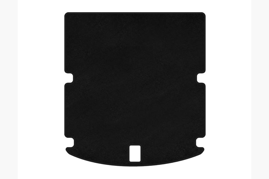 Audi A4 B9 2015-2024 Textil-Kofferraummatte Classic (Limousine, Schwarz) Foto 1