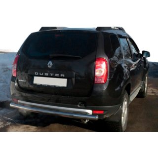 Heckbügel gerade (Edelstahl) Renault Duster 2008–2017 Foto 4