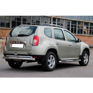 Heckbügel gerade (Edelstahl) Renault Duster 2008–2017 Foto 2