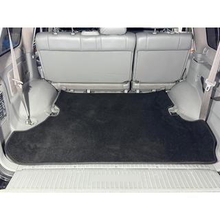 Kofferraummatte Textil Classic 2 Stk Schwarz (7 Sitze) Toyota Land Cruiser 100 1998-2007 Foto 2