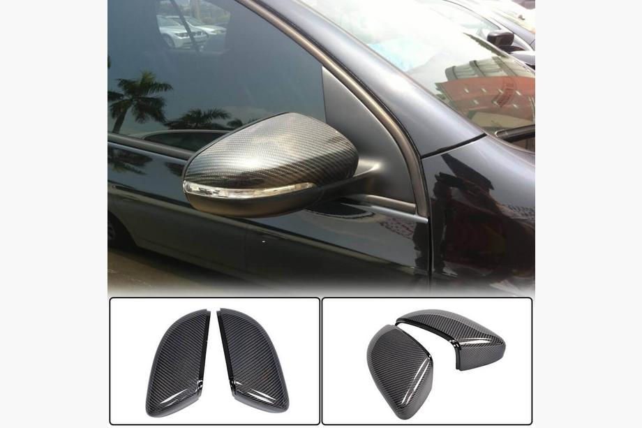 Volkswagen Golf 6 2008-2014 Spiegelkappen V1 (für HB 2010-2013, Carbon) Foto 2
