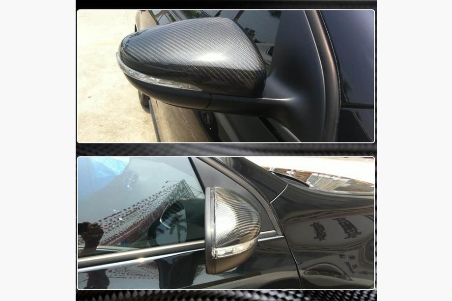 Volkswagen Golf 6 2008-2014 Spiegelkappen V1 (für HB 2010-2013, Carbon) Foto 5