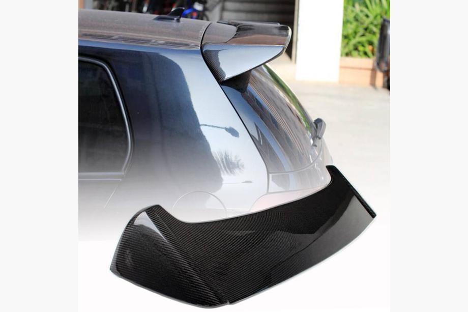 Volkswagen Golf 6 2008-2014 Spoiler V3 (für GTI/R HB 2010-2013, Carbon) Foto 1