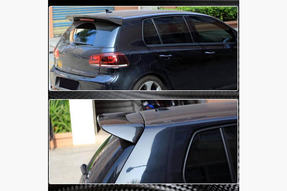 Volkswagen Golf 6 2008-2014 Spoiler V3 (für GTI/R HB 2010-2013, Carbon) Foto 5