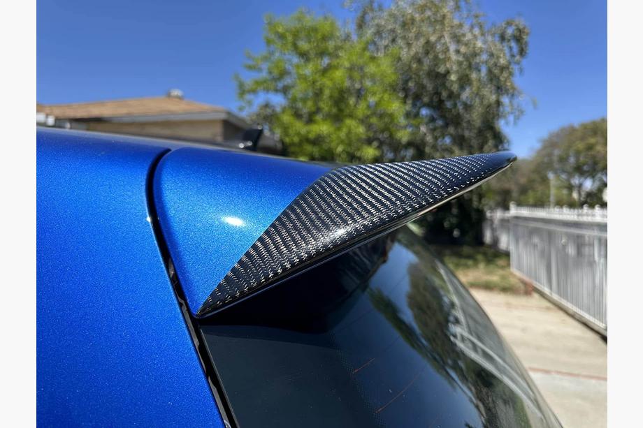 Volkswagen Golf 6 2008-2014 Spoiler V4 (für GTI/R HB 2010-2013, Carbon) Foto 3