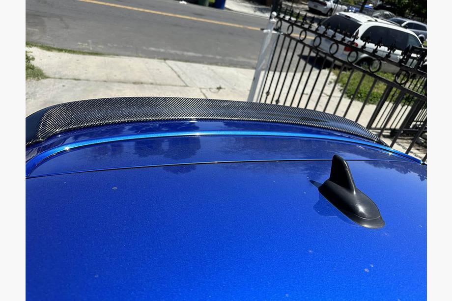 Volkswagen Golf 6 2008-2014 Spoiler V4 (für GTI/R HB 2010-2013, Carbon) Foto 4