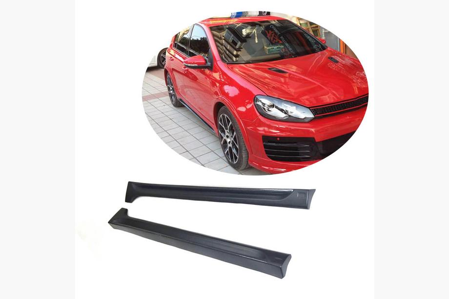 Volkswagen Golf 6 2008-2014 Seitenschweller (für Base HB 2010-2013, Carbon) Foto 1
