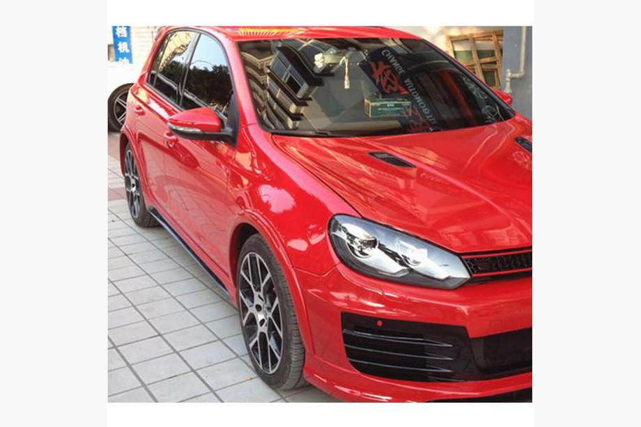Volkswagen Golf 6 2008-2014 Seitenschweller (für Base HB 2010-2013, Carbon) Foto 3