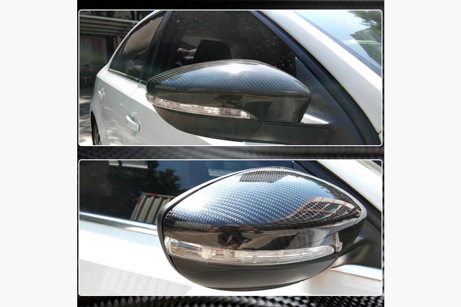 Volkswagen Scirocco 2008-2017 Spiegelabdeckungen Carbon Foto 5