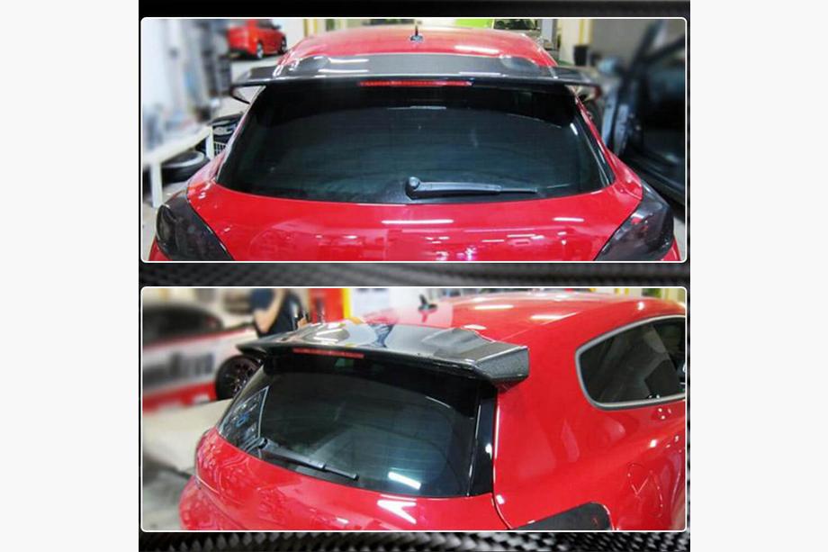 Volkswagen Scirocco 2008-2017 Spoiler V2 (für Base, Carbon) Foto 4