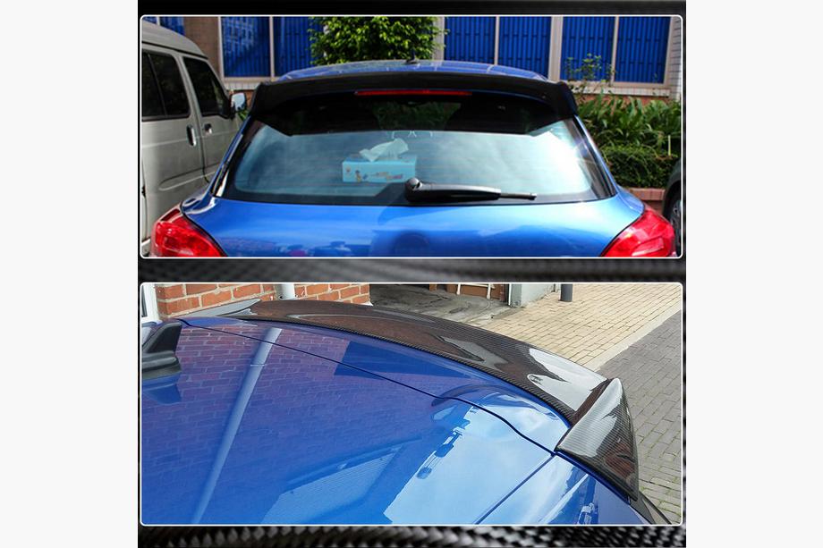 Volkswagen Scirocco 2008-2017 Spoiler V3 (für Base, Carbon) Foto 3
