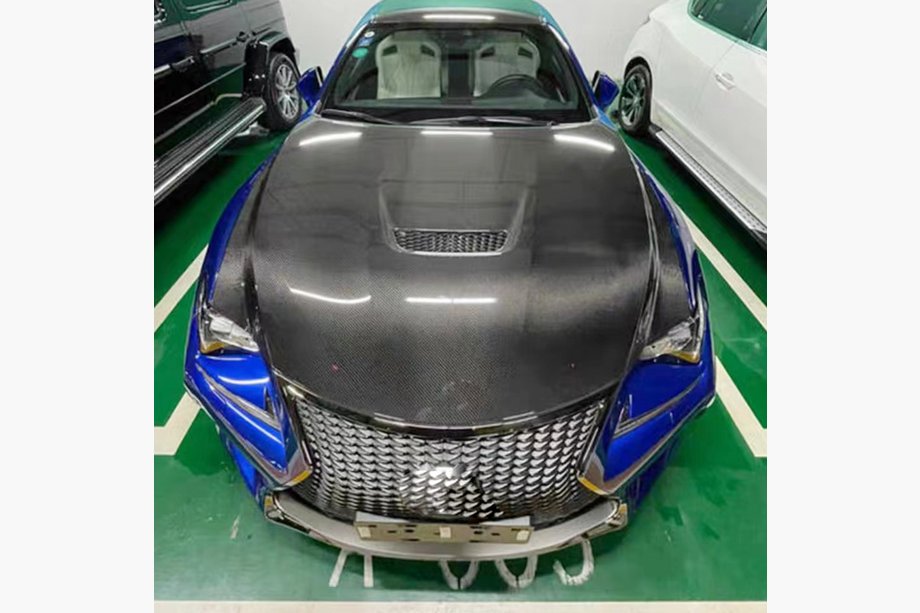 Lexus GS 2011-2020 Motorhaube (für GS F 2015-2020, Carbon) Foto 1