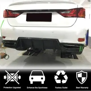 Heckdiffusor Stoßstange (für F-Sport 2011-2015, Carbon) Foto 3