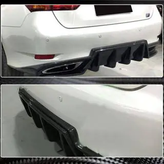 Heckdiffusor Stoßstange (für F-Sport 2011-2015, Carbon) Foto 4