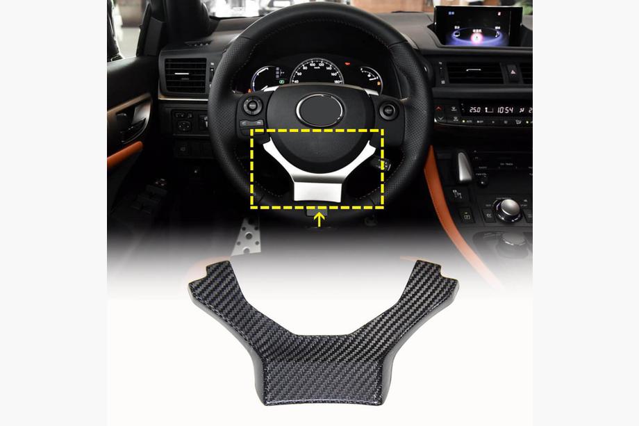 Lexus CT200H 2011-2022 Lenkradabdeckung Carbon Image
