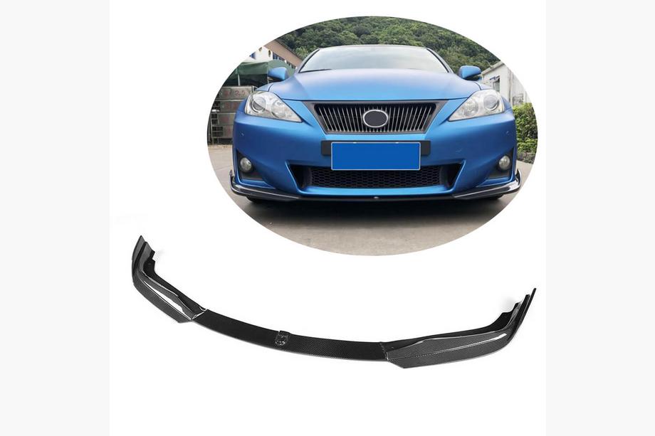 Lexus IS 2005-2013 Frontstoßstangenlippe Aufsatz (für Base 2011-2013, Carbon) Foto 1