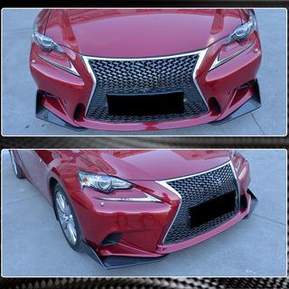 Frontstoßstangen Flaps Aufsätze (für F-Sport 2013-2016, Carbon) Lexus IS 2013- Foto 3