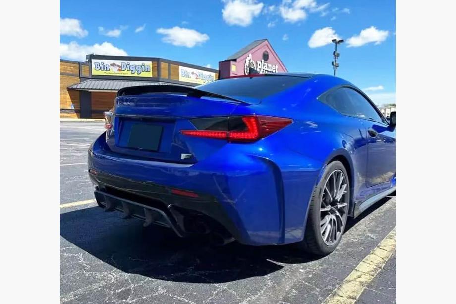 Lexus RC 200t 2014- Heckdiffusor für RC F 2014-2018, Carbon Foto 2