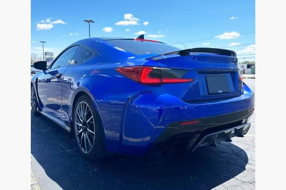 Lexus RC 200t 2014- Heckdiffusor für RC F 2014-2018, Carbon Foto 3