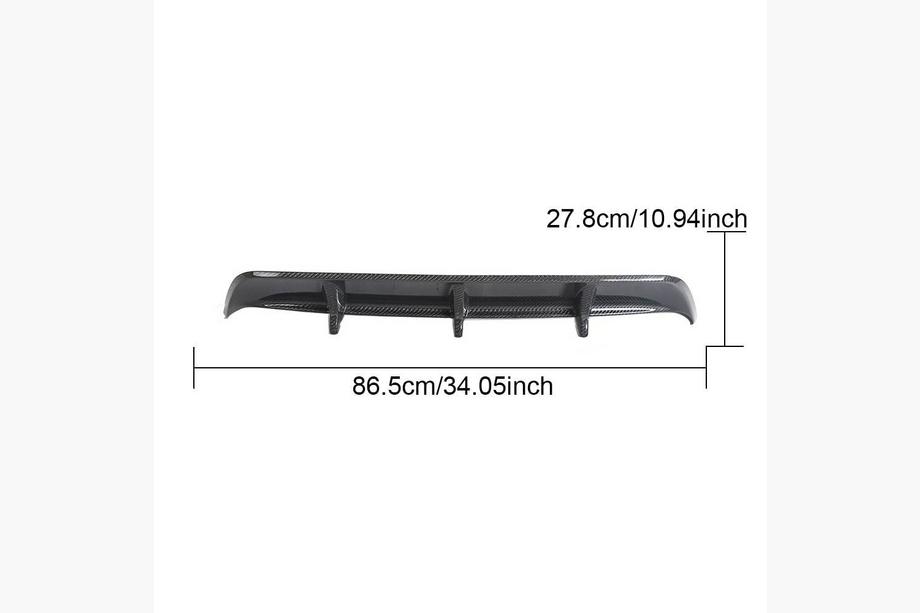 Lexus RC 200t 2014- Heckdiffusor für RC F 2014-2018, Carbon Foto 8
