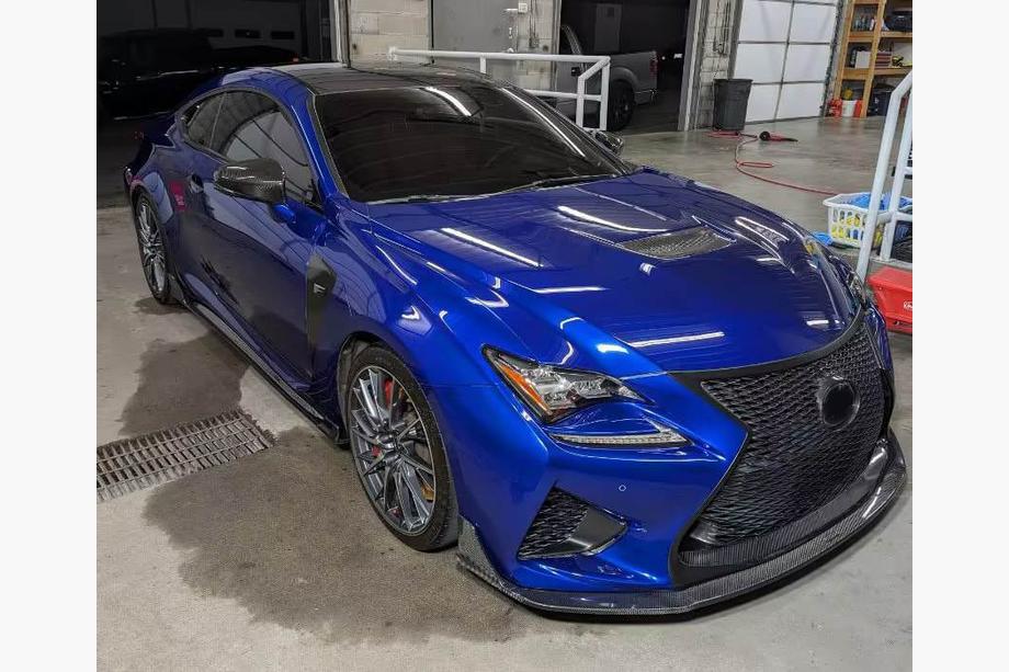 Lexus RC 200t 2014- Seitenschweller (für RC F 2014-2018, Carbon) Foto 3