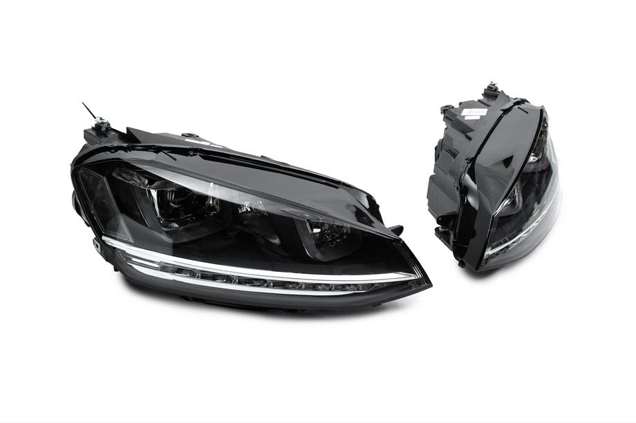 Volkswagen Golf 7/E-Golf 2012-2020 Frontscheinwerfer ohne Steuergeräte (2012-2017, dynamischer Blinker, 2 Stk.) Foto 3