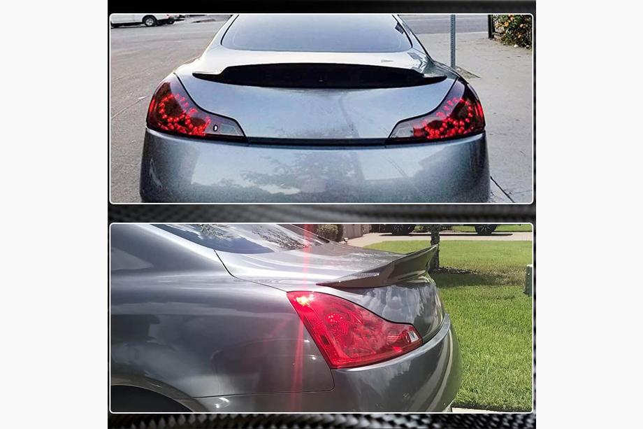 Infiniti G25/G35/37 (V36/CV36) 2006-2015 Spoiler (für G37 Coupe, Carbon) Foto 5