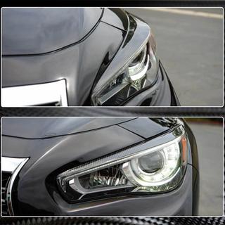 Scheinwerferblenden (für Q50 2014-2017, Carbon) Infiniti Q50/Q60 2013-2024 Foto 4