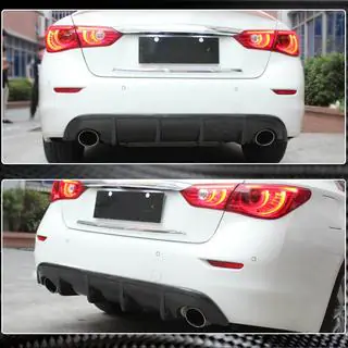 Heckdiffusor V1 für Q50 Base/Sport 2014-2017, Carbon Infiniti Q50/Q60 2013-2024 Foto 3