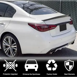 Spoiler V7 (für Q50, Carbon) Infiniti Q50/Q60 2013-2024 Foto 2