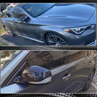 Spiegelkappen V1 (Carbon) Infiniti Q50/Q60 2013-2024 Foto 4