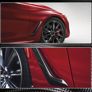 Carbon Abdeckungen für vordere Kotflügel (für Q60 2016-2022) Infiniti Q50/Q60 2013-2024 Foto 3