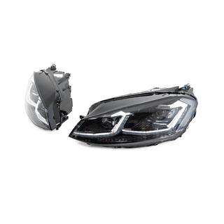 Frontscheinwerfer mit Modulen Silver FullLed Style (2012-2017, Satz 2 Stk.) Volkswagen Golf 7/E-Golf 2012-2020 Foto 4