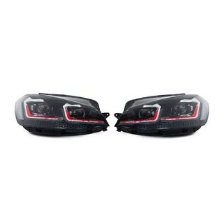 Frontscheinwerfer Red (2017-2020, 2 Stk) Volkswagen Golf 7/E-Golf 2012-2020 Foto 2