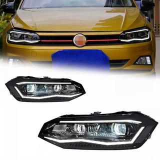 Frontscheinwerfer FullLed Silver (2 Stk) Volkswagen Polo 2017-