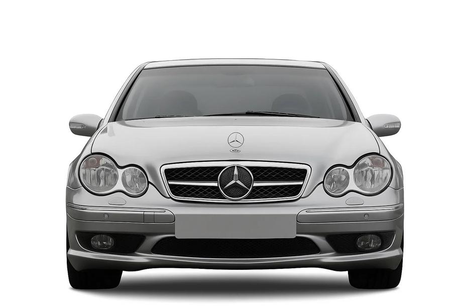 Mercedes C-class W203 2000-2007 AMG Frontgrill Image