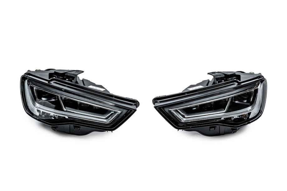 Audi A3 2012-2020 Frontscheinwerfer Full LED (für HALOGEN, 2012-2016, 2 Stk.) Foto 1