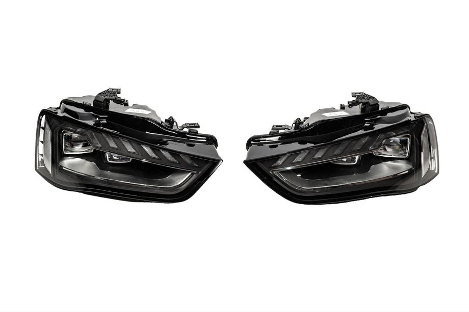 Audi A4 B8 2007-2015 Frontscheinwerfer mit Full-LED-Modulen (2012-2015, Halogen to LED, 2 Stk.) Image