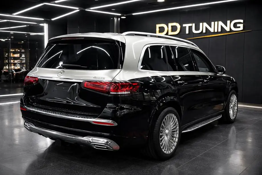 Mercedes GLS X167 2019- Heckstoßstange mit Diffusor Maybach GLS600 Foto 1