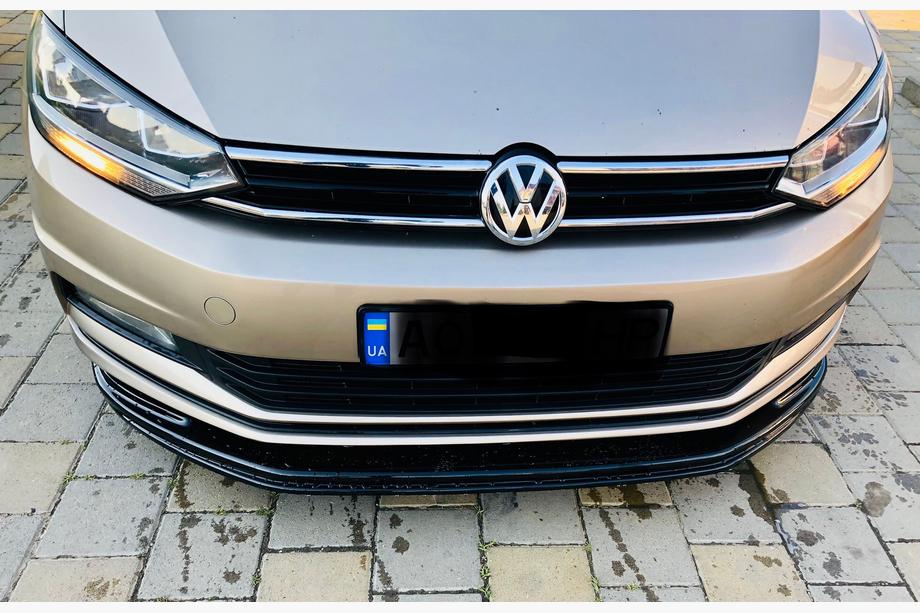 Volkswagen Touran 2015- Frontlippe (ABS) Foto 2