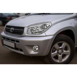 Scheinwerfer Abdeckungen Chrom (2 Stk., Kunststoff) Toyota Rav 4 2001-2005 Foto 2