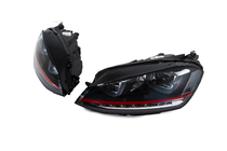 Volkswagen Golf 7/E-Golf 2012-2020 Frontscheinwerfer Red-V2 (2012-2017, dynamischer Blinker, 2 Stk.) Foto 5