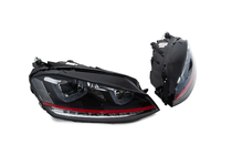 Volkswagen Golf 7/E-Golf 2012-2020 Frontscheinwerfer Red-V2 (2012-2017, dynamischer Blinker, 2 Stk.) Foto 6