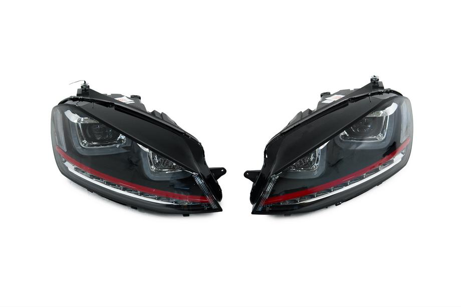 Volkswagen Golf 7/E-Golf 2012-2020 Frontscheinwerfer Red-V2 (2012-2017, dynamischer Blinker, 2 Stk.) Image